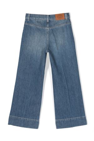 Pantaloni dritti blu GUCCI KIDS | 718706XDB964447